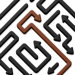 أيقونة Arrow Flow: Brain Puzzle, Home
