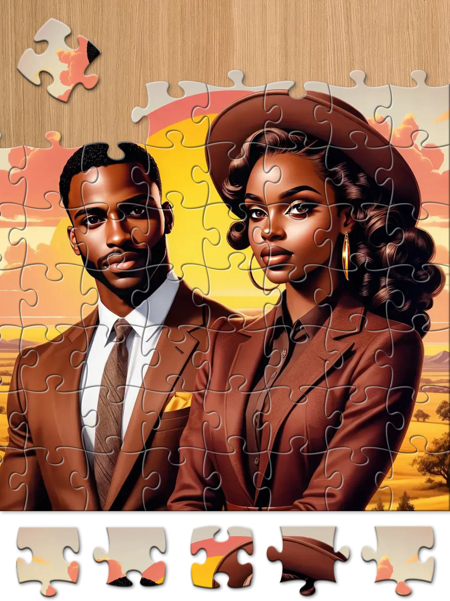 Black Jigsaw - Jigsaw Puzzles screenshot